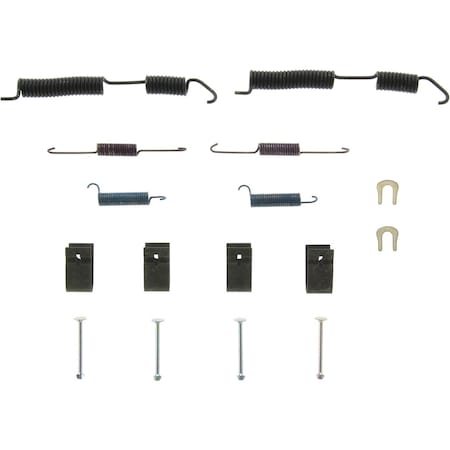 Centric Parts Drum Brake Hardware Kit, 118.45004 118.45004